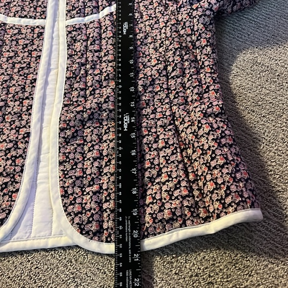 Vintage Jessica McClintock Gunne Sax quilted women's jacket SZ L - Picture 8 of 9